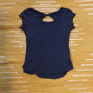 Prana | open-back s/s shirt